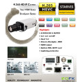 HD изображение Sony124 Starvis 3.0MP IP Box Камера, камера видеонаблюдения безопасности ночного видения NVR с SDK TF карты